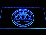 Castlemaine XXXX (2) LED Neon Sign USB - Blue - TheLedHeroes