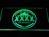 Castlemaine XXXX (2) LED Neon Sign USB - Green - TheLedHeroes