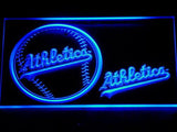 Oakland Athletics (3) LED Neon Sign Electrical - Blue - TheLedHeroes