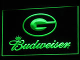 Green Bay Packers Budweiser LED Sign - Green - TheLedHeroes