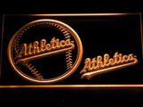 Oakland Athletics (3) LED Neon Sign Electrical - Orange - TheLedHeroes