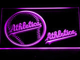 FREE Oakland Athletics (3) LED Sign - Purple - TheLedHeroes