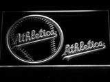 Oakland Athletics (3) LED Neon Sign Electrical - White - TheLedHeroes