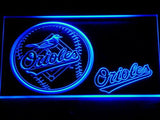 Baltimore Orioles (2) LED Neon Sign USB - Blue - TheLedHeroes