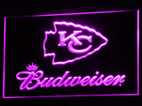 FREE Kansas City Chiefs Budweiser LED Sign - Purple - TheLedHeroes