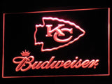 Kansas City Chiefs Budweiser LED Sign - Red - TheLedHeroes