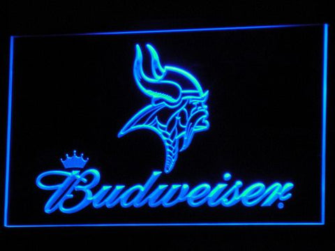 Minnesota Vikings Budweiser LED Sign -  - TheLedHeroes