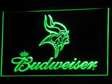 Minnesota Vikings Budweiser LED Neon Sign Electrical -  - TheLedHeroes