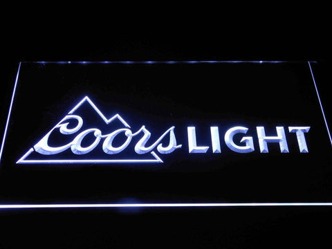 FREE Coors Light LED Sign - White - TheLedHeroes