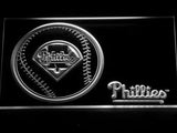 Philadelphia Phillies (2) LED Neon Sign Electrical - White - TheLedHeroes