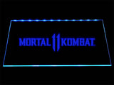 Mortal Kombat 2 LED Neon Sign Electrical - Blue - TheLedHeroes