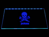 Jackass LED Neon Sign Electrical - Blue - TheLedHeroes