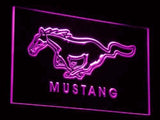 Ford Mustang LED Neon Sign USB - Purple - TheLedHeroes