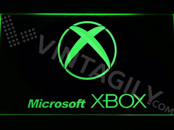 Microsoft XBOX LED Neon Sign Electrical - Green - TheLedHeroes