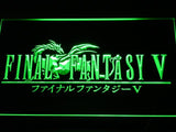 Final Fantasy V LED Neon Sign USB - Green - TheLedHeroes