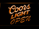FREE Coors Light Open LED Sign -  - TheLedHeroes
