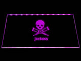 Jackass LED Neon Sign Electrical - Purple - TheLedHeroes