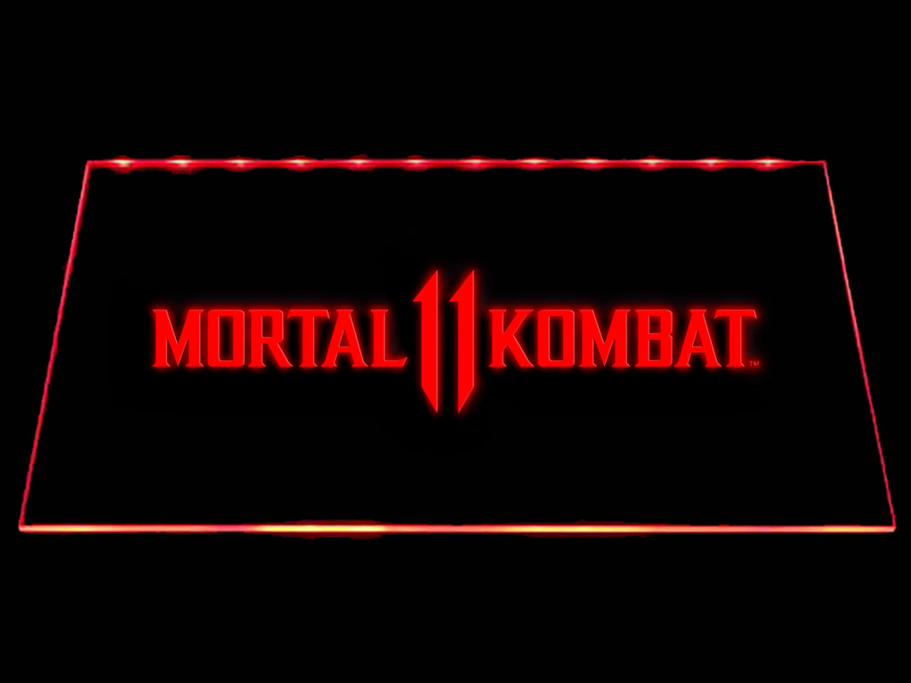 Mortal Kombat LED Sign - Red - TheLedHeroes