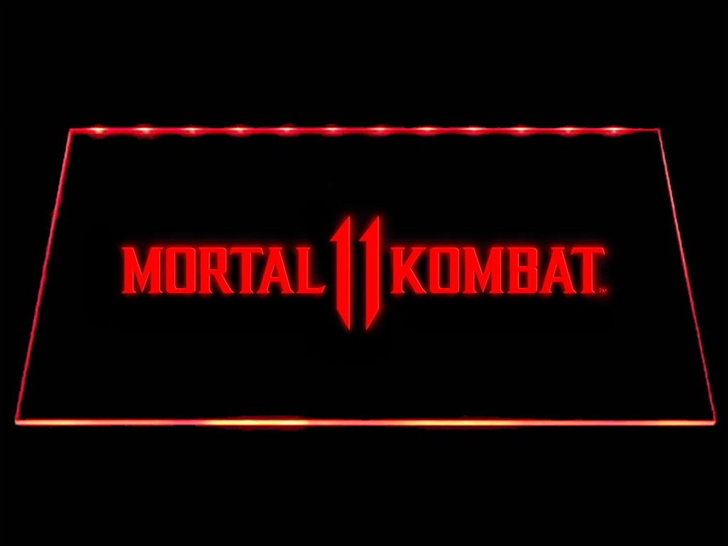 Mortal Kombat 2 LED Neon Sign Electrical - Red - TheLedHeroes