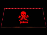 Jackass LED Neon Sign Electrical - Red - TheLedHeroes