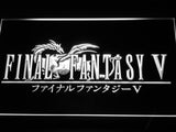 Final Fantasy V LED Neon Sign USB - White - TheLedHeroes