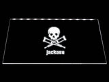 Jackass LED Neon Sign USB - White - TheLedHeroes