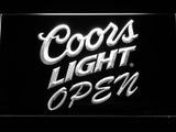 Coors Light Open LED Neon Sign USB -  - TheLedHeroes