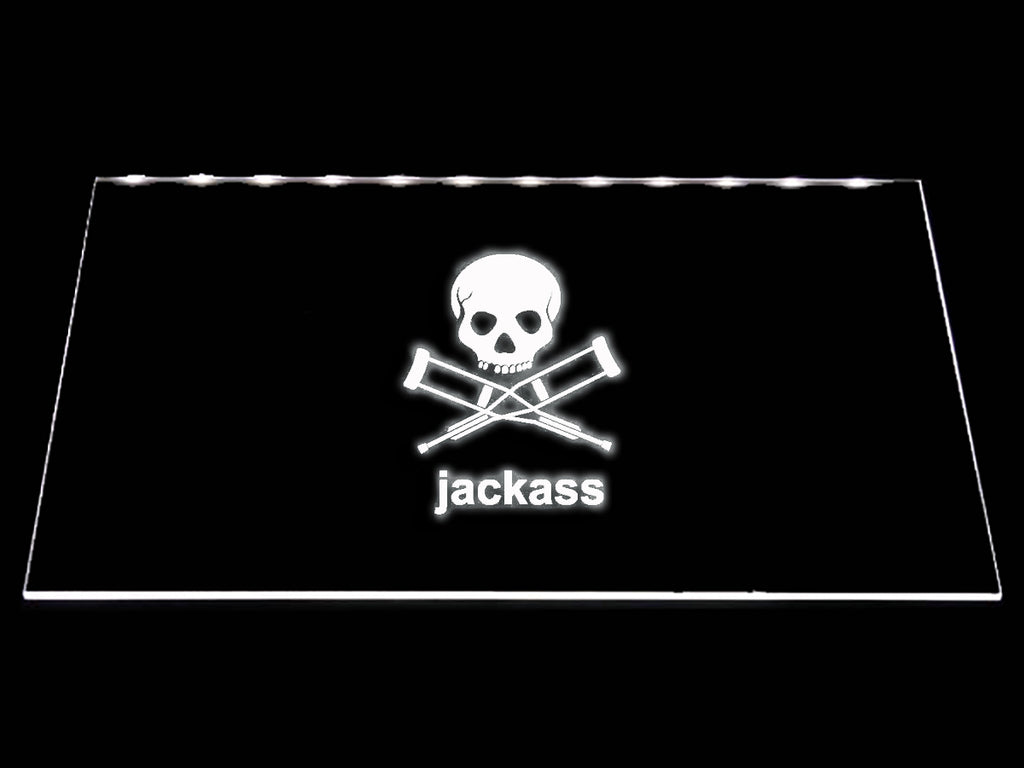 FREE Jackass LED Sign - White - TheLedHeroes