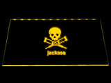 Jackass LED Neon Sign Electrical - Yellow - TheLedHeroes