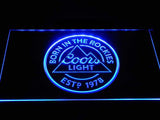 Coors Light (2) LED Neon Sign USB - Blue - TheLedHeroes