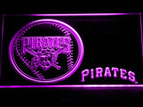 Pittsburgh Pirates (3) LED Neon Sign Electrical - Purple - TheLedHeroes