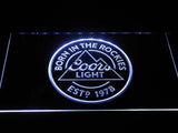 Coors Light (2) LED Neon Sign USB - White - TheLedHeroes