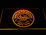 Coors Light (2) LED Neon Sign USB - Yellow - TheLedHeroes