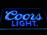 Coors Light (3) LED Neon Sign USB - Blue - TheLedHeroes