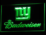 New York Giants Budweiser LED Sign - Green - TheLedHeroes