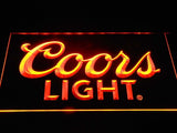 Coors Light (3) LED Neon Sign USB - Orange - TheLedHeroes