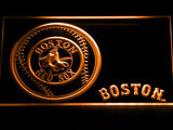 Boston Red Sox (2) LED Neon Sign USB - Orange - TheLedHeroes