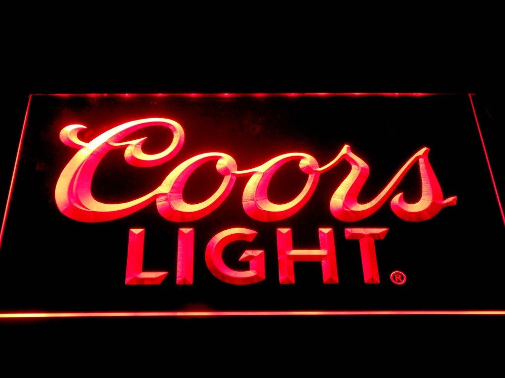 FREE Coors Light (3) LED Sign - Red - TheLedHeroes