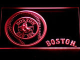 Boston Red Sox (2) LED Neon Sign USB - Red - TheLedHeroes