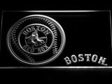 Boston Red Sox (2) LED Neon Sign USB - White - TheLedHeroes