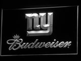 New York Giants Budweiser LED Sign - White - TheLedHeroes