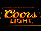 Coors Light (3) LED Neon Sign USB - Yellow - TheLedHeroes