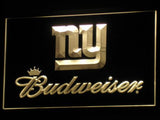 FREE New York Giants Budweiser LED Sign - Yellow - TheLedHeroes
