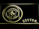 FREE Boston Red Sox (2) LED Sign - Yellow - TheLedHeroes