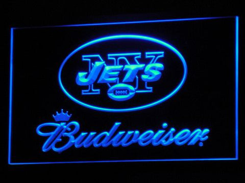 New York Jets Budweiser LED Sign -  - TheLedHeroes
