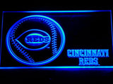 FREE Cincinnati Reds (2) LED Sign - Blue - TheLedHeroes