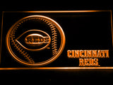 FREE Cincinnati Reds (2) LED Sign - Orange - TheLedHeroes