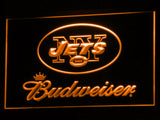 New York Jets Budweiser LED Sign - Orange - TheLedHeroes