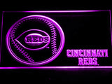 FREE Cincinnati Reds (2) LED Sign - Purple - TheLedHeroes
