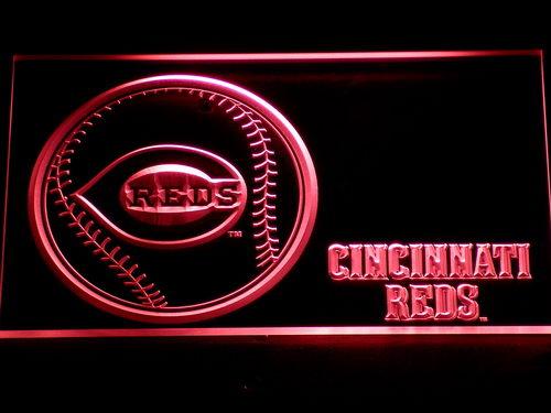 Cincinnati Reds (2) LED Neon Sign Electrical - Red - TheLedHeroes